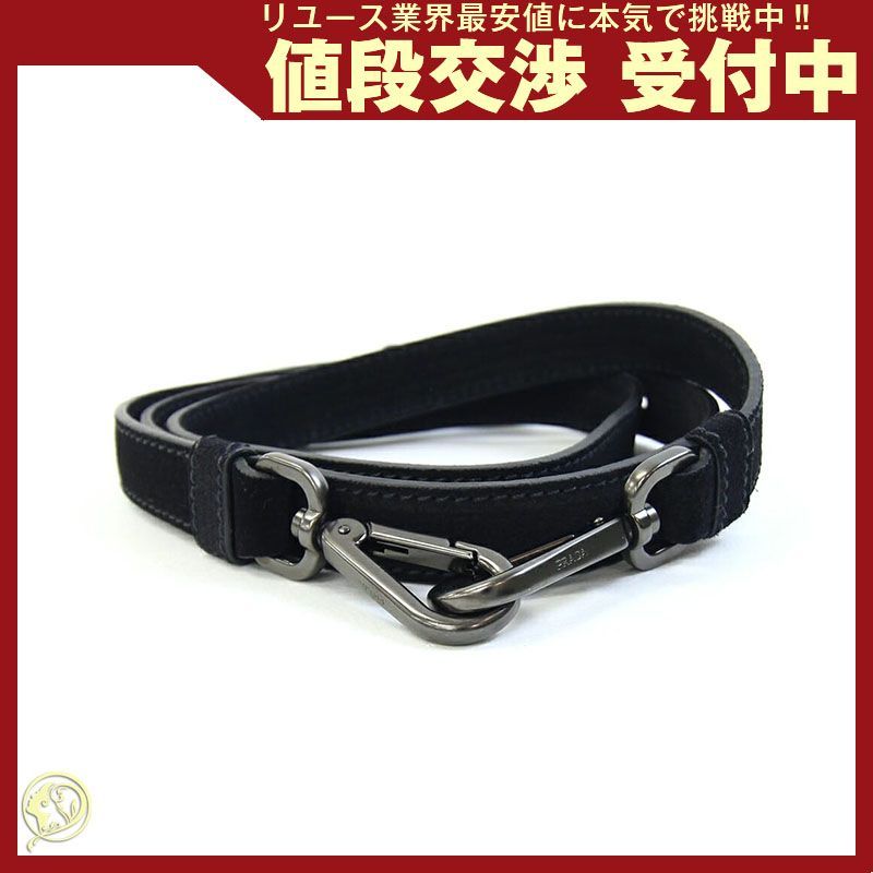 プラダ ショルダーストラップ ブラック スウェード 中古