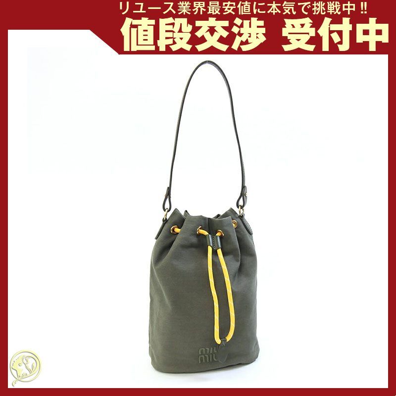 ミュウミュウ ハンドバッグ ギャバジン 5NR038 47,880円