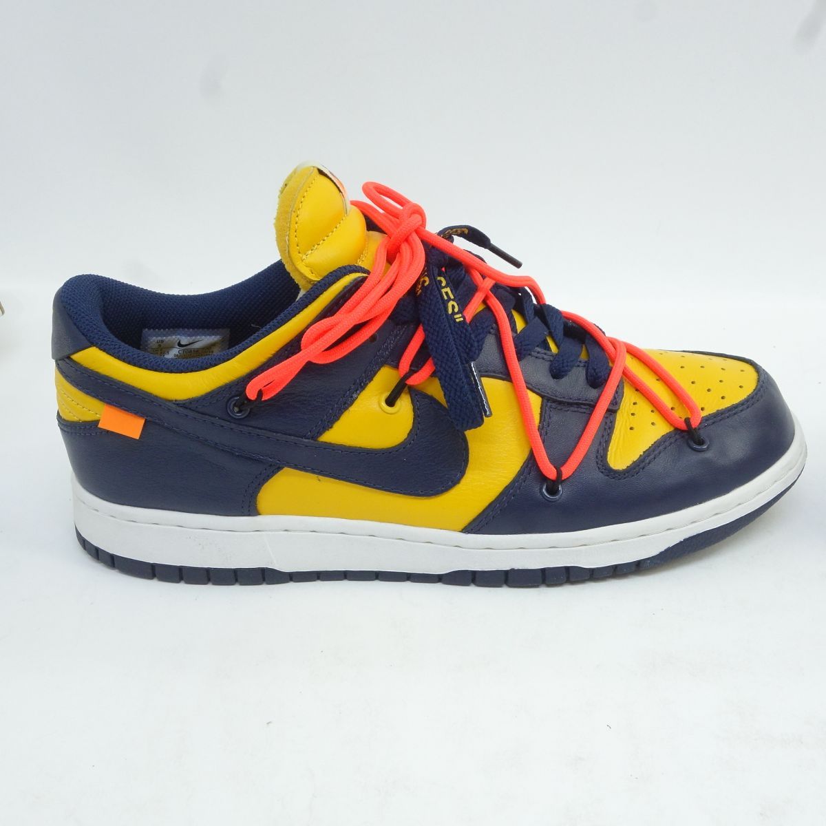 Off-White × NIKE オフホワイト ナイキ DUNK LOW LTHR/OW ダンク ロー 