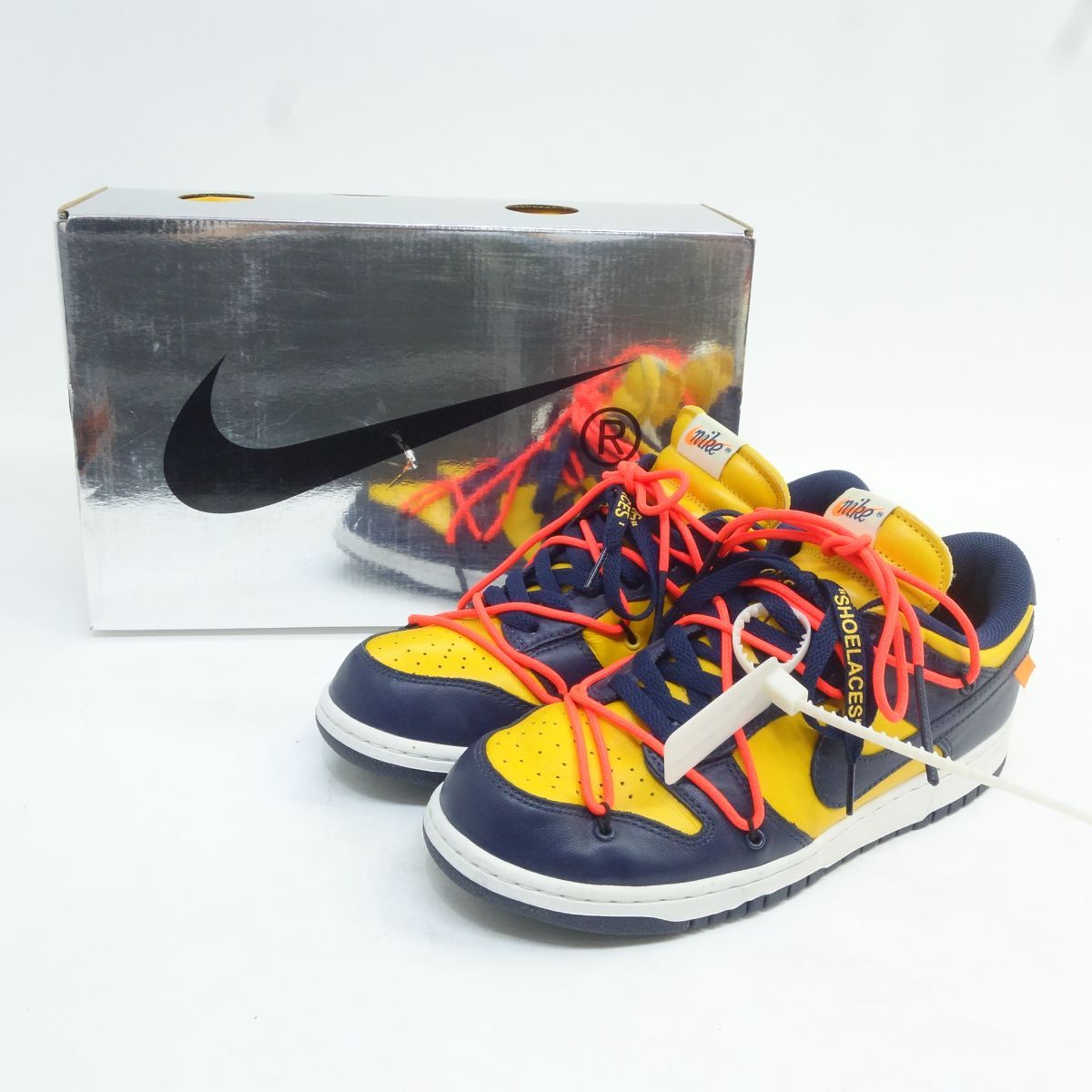 ナイキ OFF-WHITE × NIKE DUNK LOW LTHR 27cm 【公式通販】