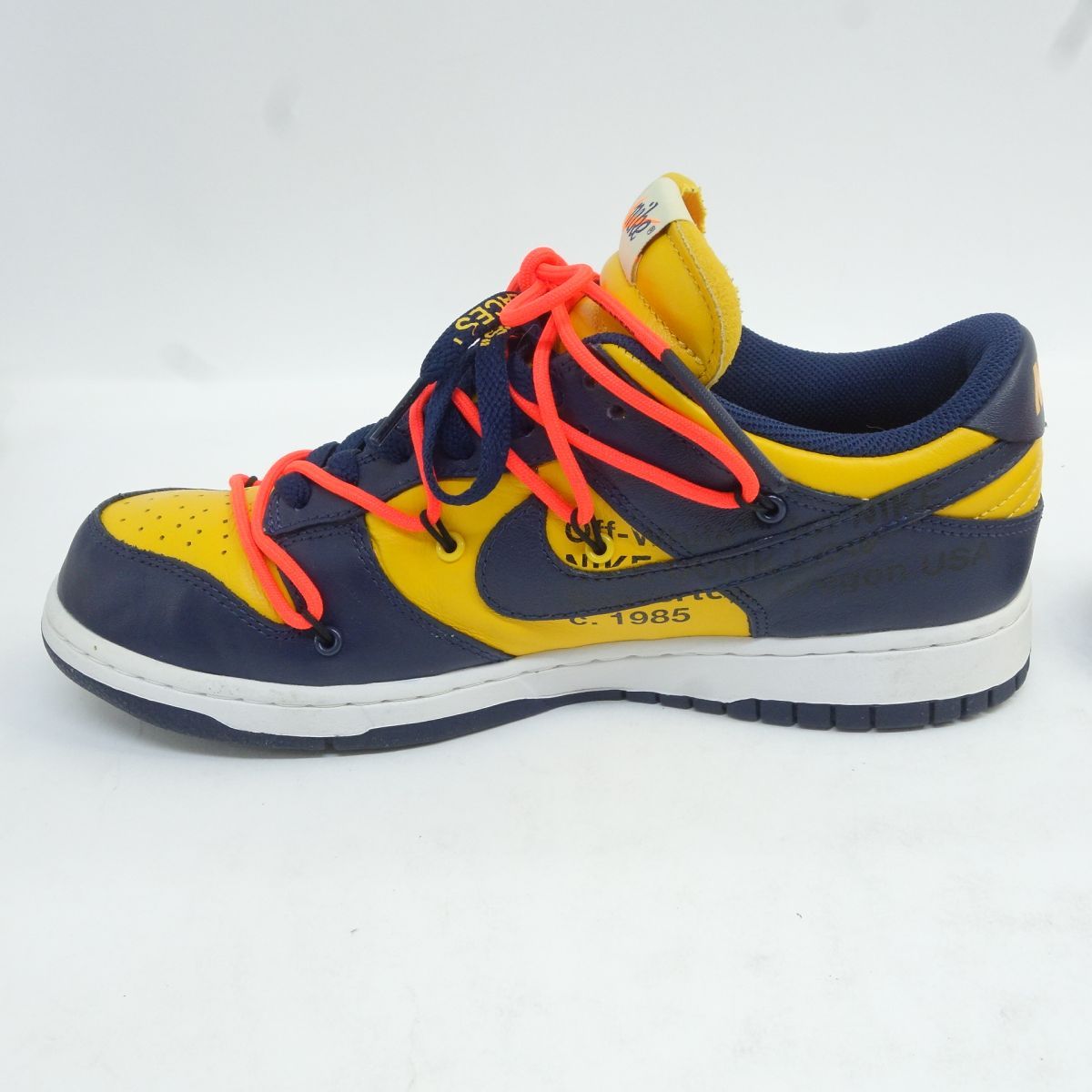 Off-White × NIKE オフホワイト ナイキ DUNK LOW LTHR/OW ダンク ロー 