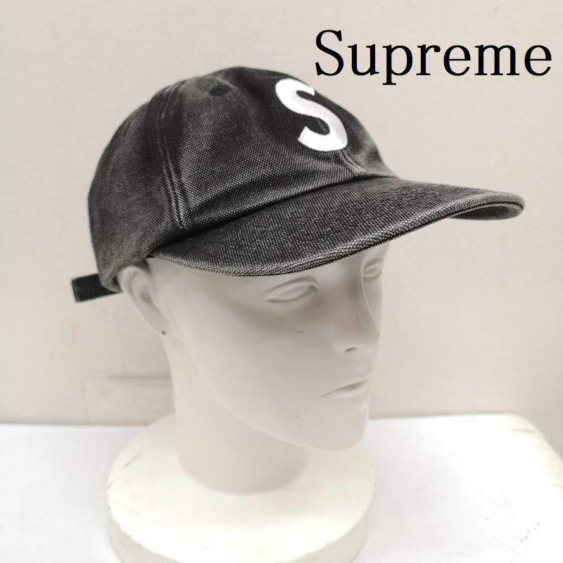 シュプリーム 24aw S Logo 6-Panel Cap ウォッシュ加工 ピグメントダイ メンズ - ISItems【USED】【古着】【中古】50160379