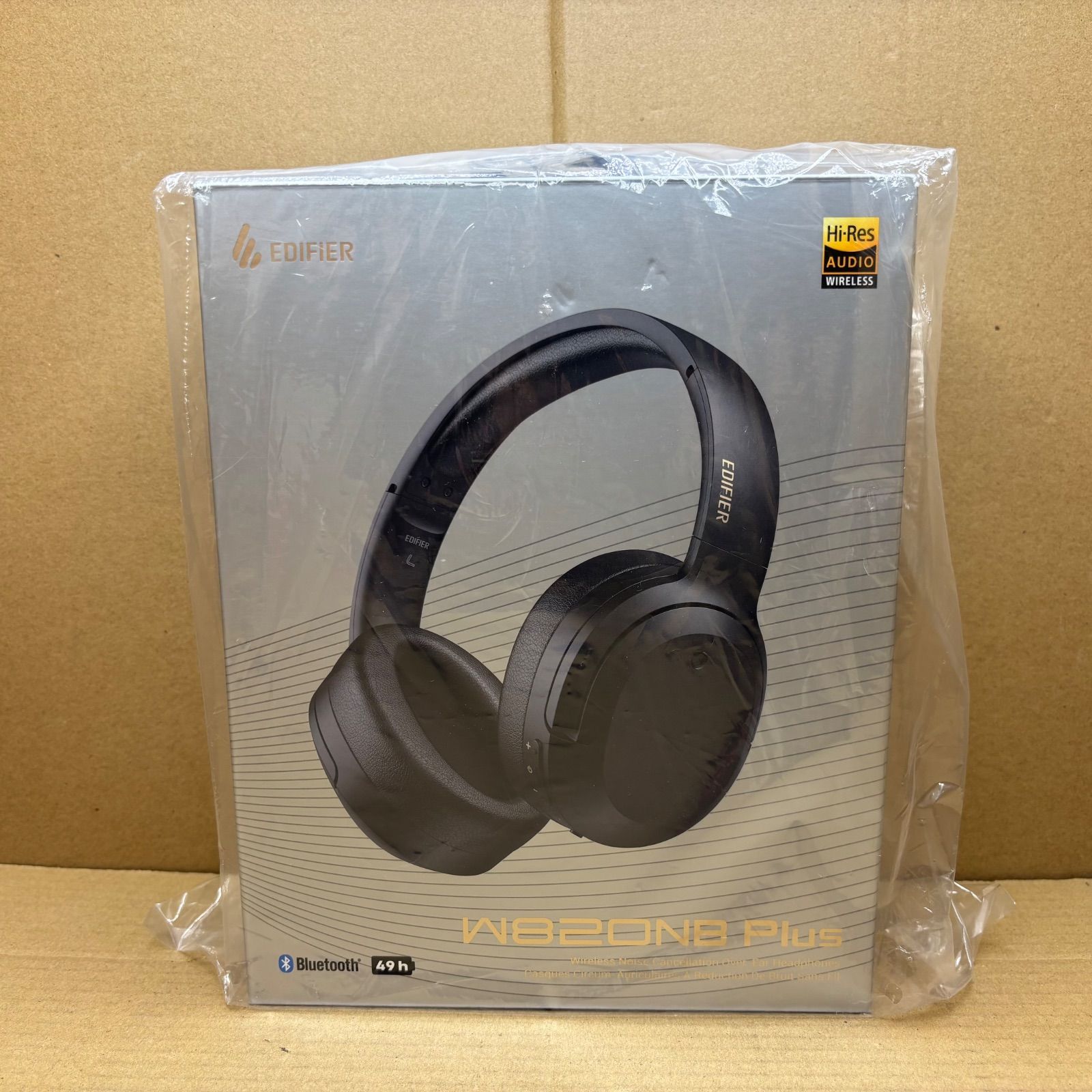 【新品未開封】EDIFIER W820NB Plus ワイヤレス ブラック