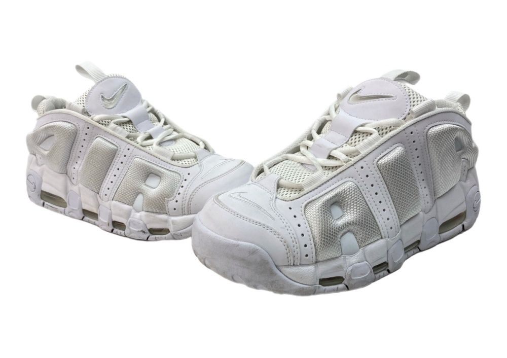 ナイキ NIKE 25年製 AIR MORE UPTEMPO LOW エア モア アップテンポ ロー モアテン バスケ シューズ 白 FZ3055-100 メンズ靴 スニーカー ホワイト 26.5cm 104S-1304