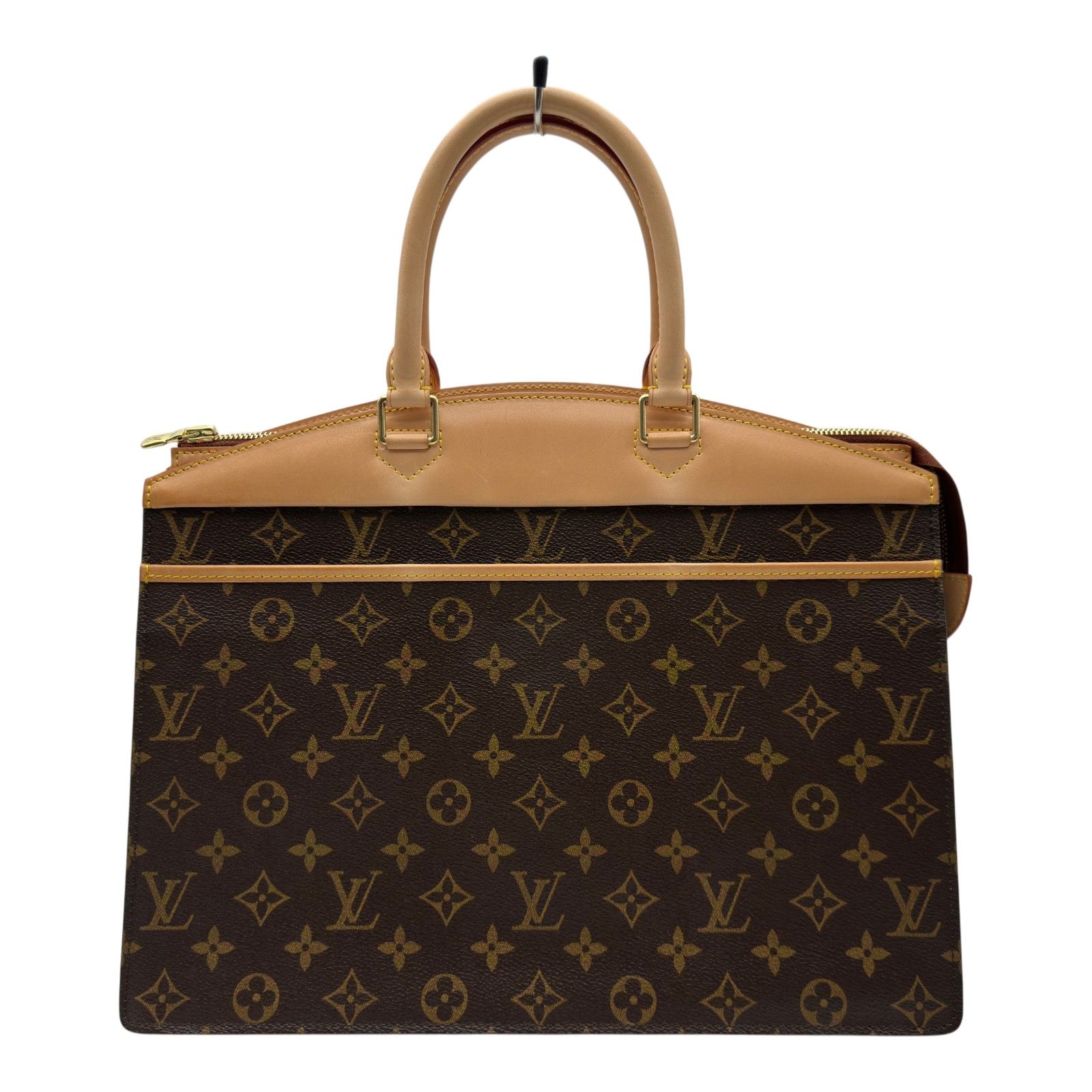 ルイ・ヴィトン LOUIS VUITTON リヴィエラ M47501 ブラウン モノグラム/レザー レディース ハンドバッグ