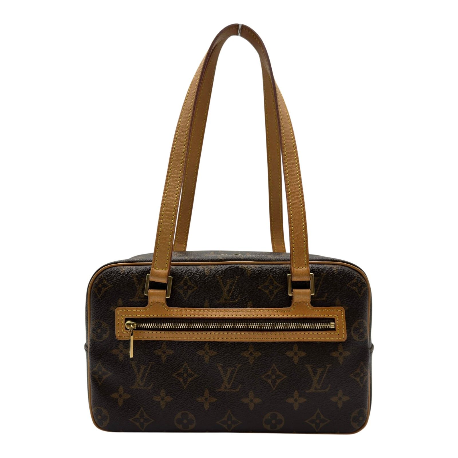 ルイ・ヴィトン LOUIS VUITTON シテMM M51182 ブラウン モノグラム/レザー レディース ショルダーバッグ