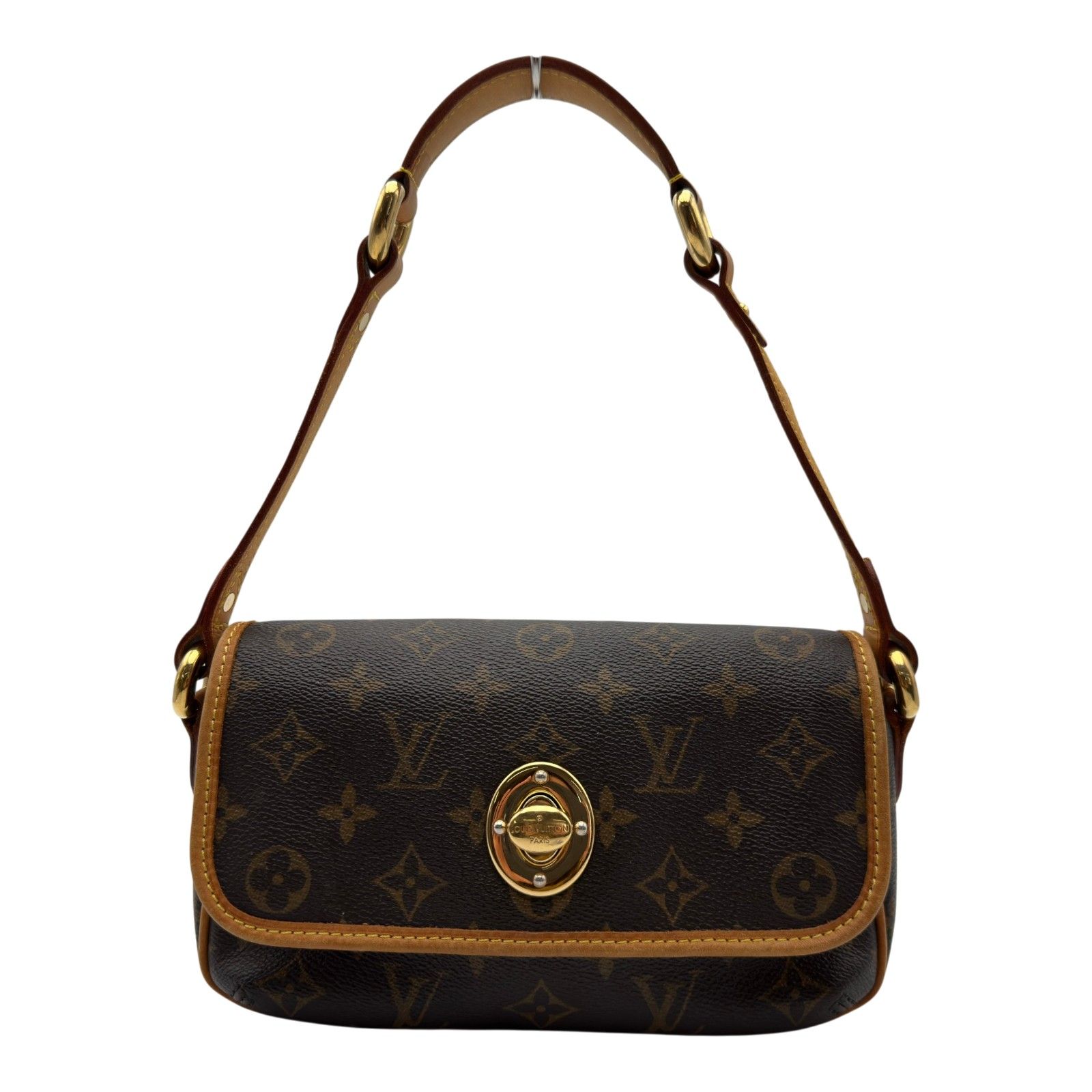 ルイ・ヴィトン LOUIS VUITTON ティカルPM M40078 ブラウン モノグラム/レザー レディース ショルダーバッグ