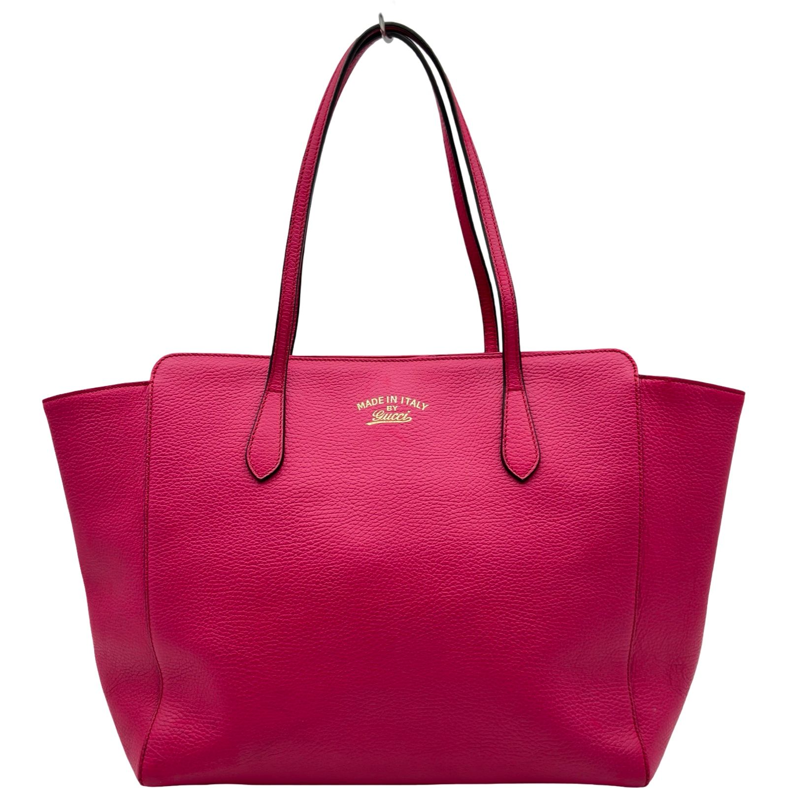 グッチ GUCCI スウィング トートバッグ 354397 ピンク レザー レディース ショルダーバッグ
