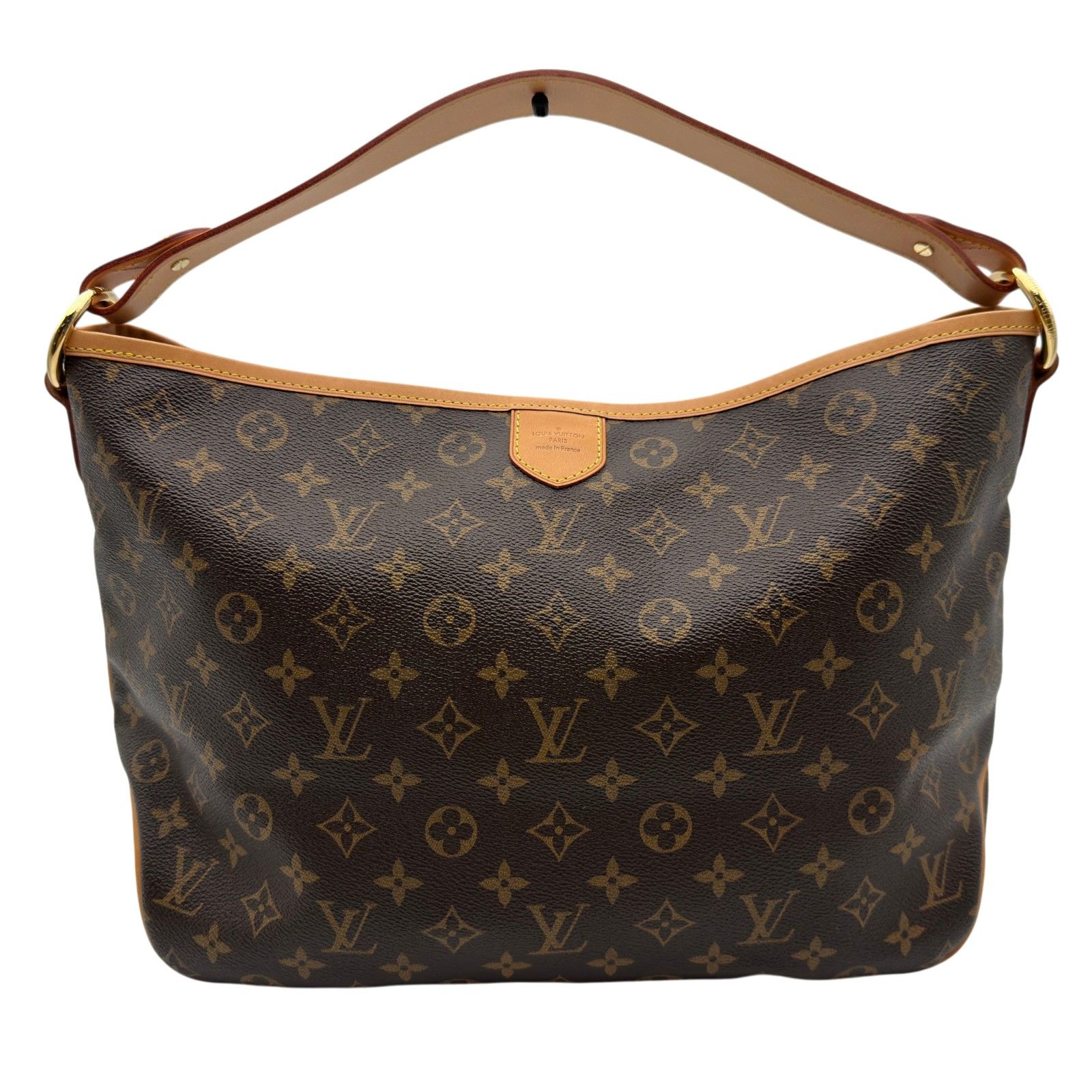 ルイ・ヴィトン LOUIS VUITTON ディライトフルPM M40352 ブラウン モノグラム/レザー レディース ショルダーバッグ