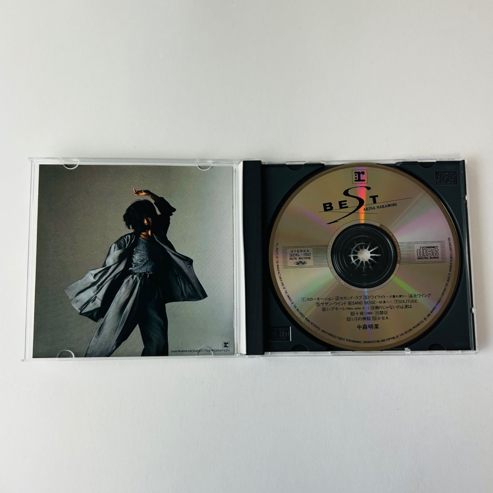 シール帯付美品] 中森明菜 BEST スローモーション/セカンド・ラブ/北
