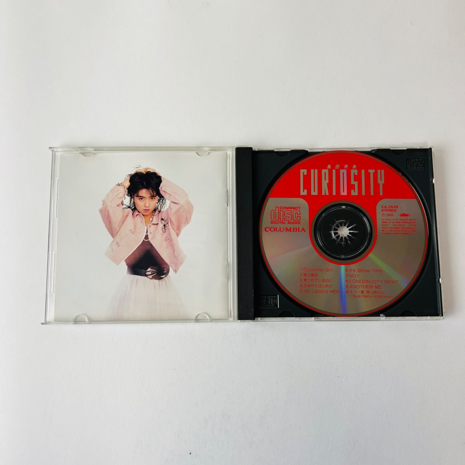 島田奈美 キュリオシティ CURIOSITY 旧規格1988年盤/税表記無し[廃盤