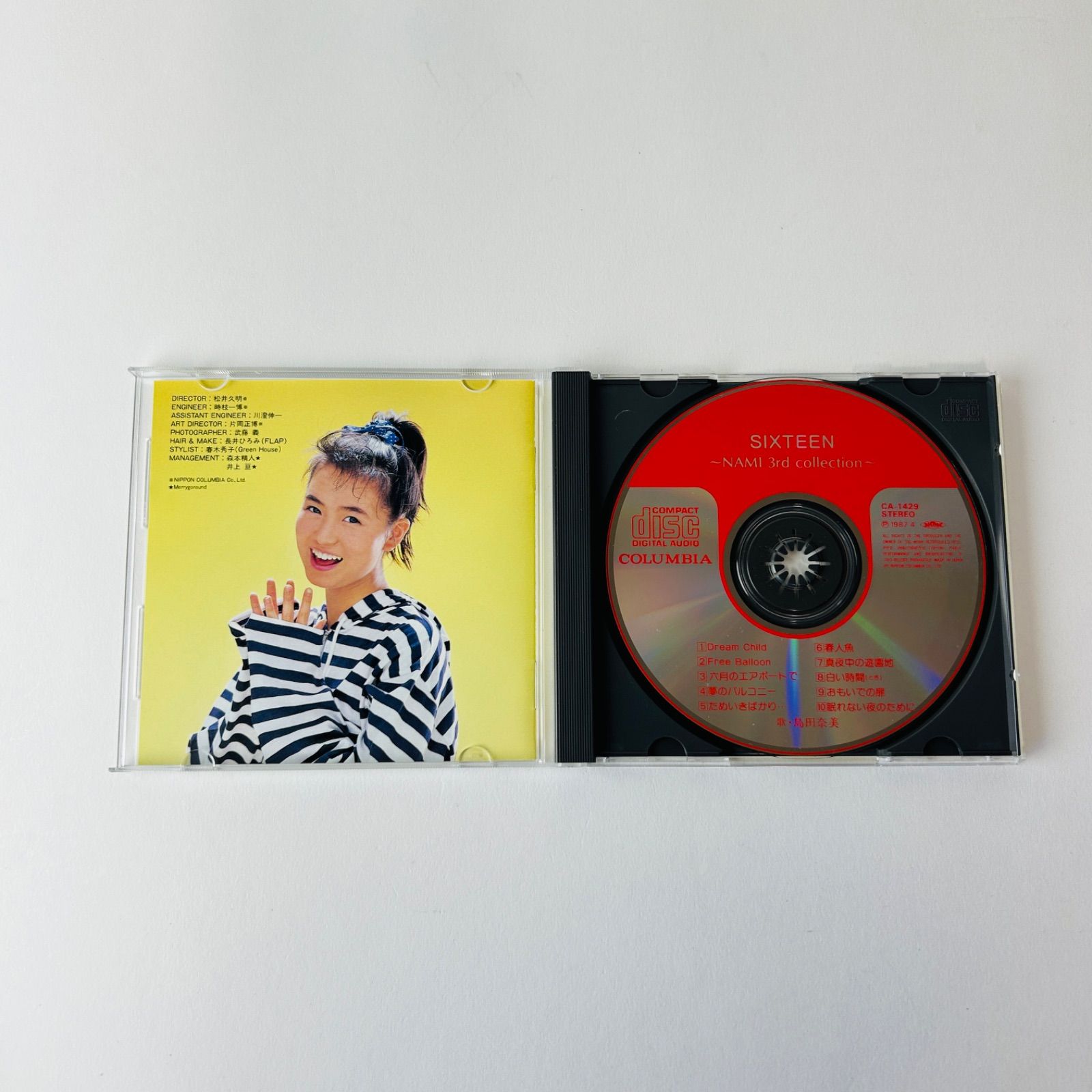 帯付] 島田奈美 SIXTEEN Nami 3rd Collection 旧規格1987年盤/税表記