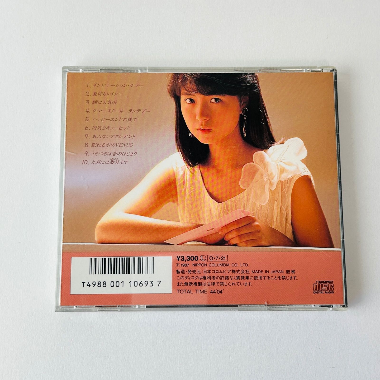 島田奈美 プロローグ Prologue 旧規格1987年盤/税表記無し[廃盤] (T26