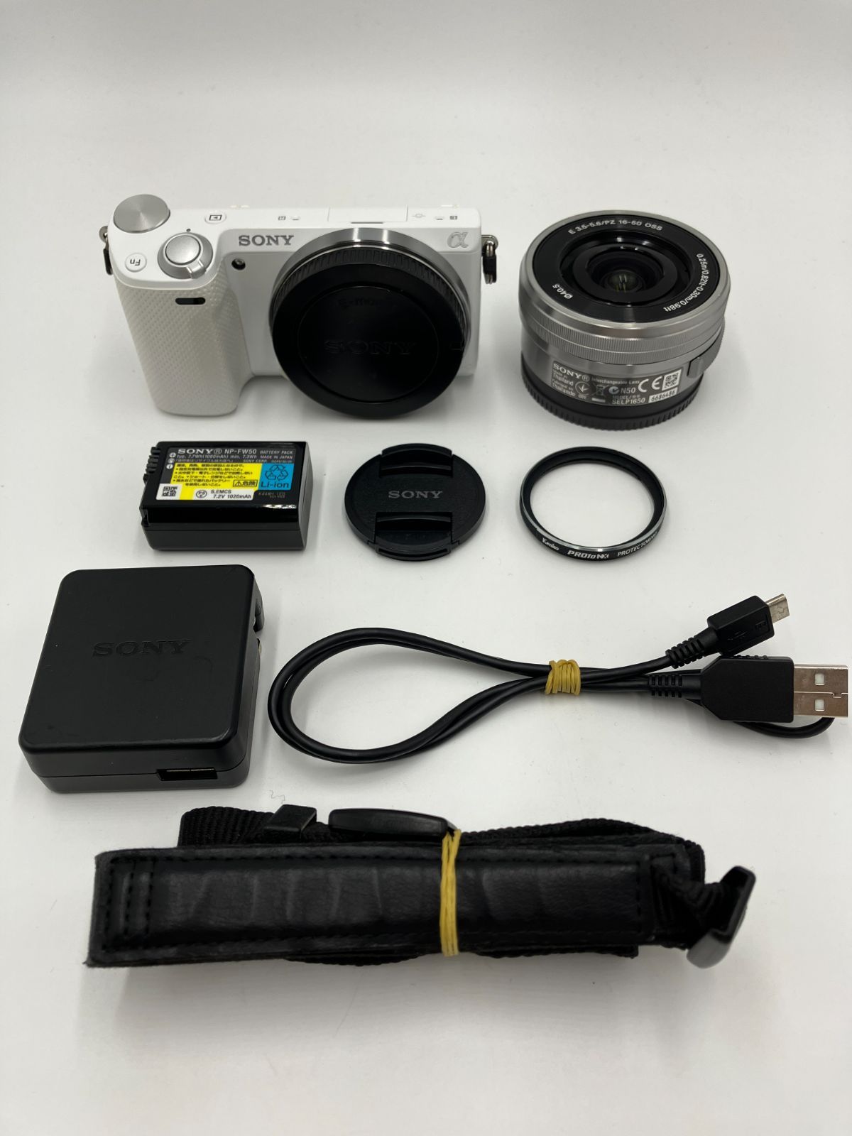 【動作確認済】SONY NEX-5T E PZ 16-50mm F3.5-5.6 OSS パワーズームレンズキット ホワイト