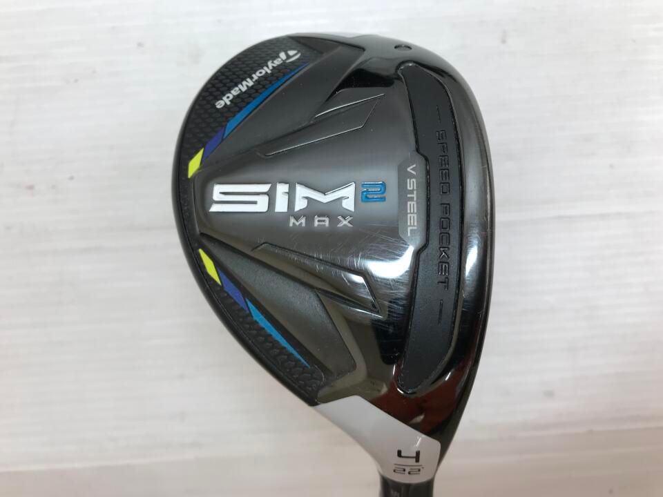 テーラーメイド　SIM2 MAX　22度　TENSEI BLUE TM60(SIM2)　Rフレックス　ユーティリティ　中古　ゴルフドゥ！多摩ニュータウン店【最短即日発送】