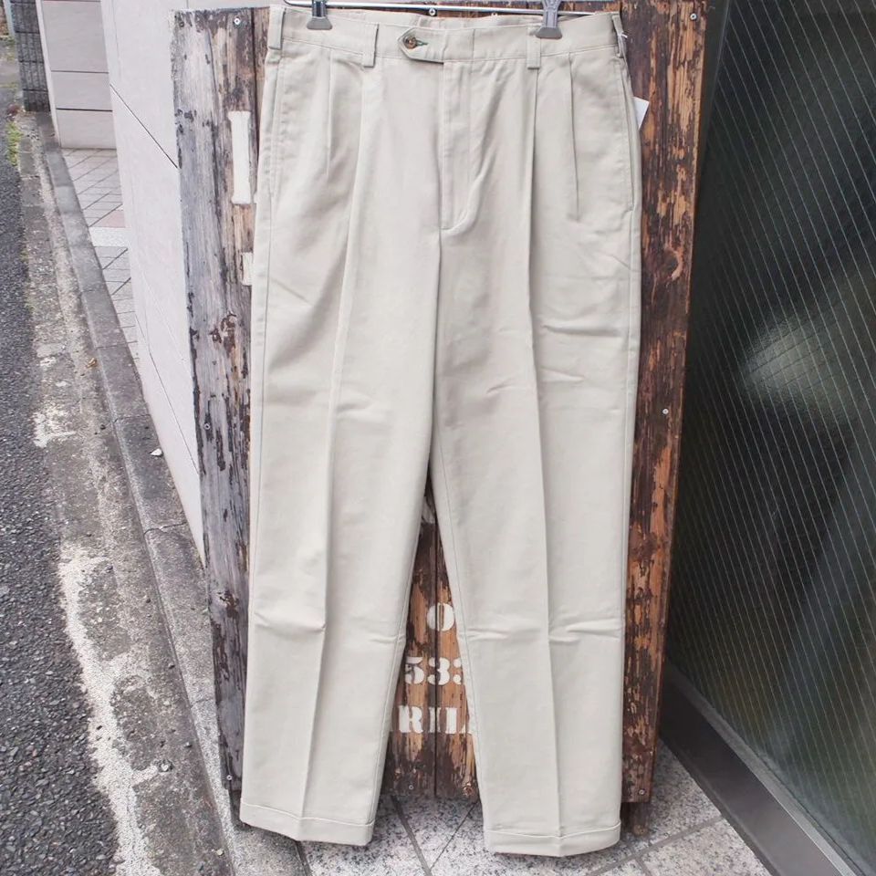 90s Tommy Hilfiger トミーヒルフィガー オールド ツータック チノパン スラックス◆Size:w34 (86cm)