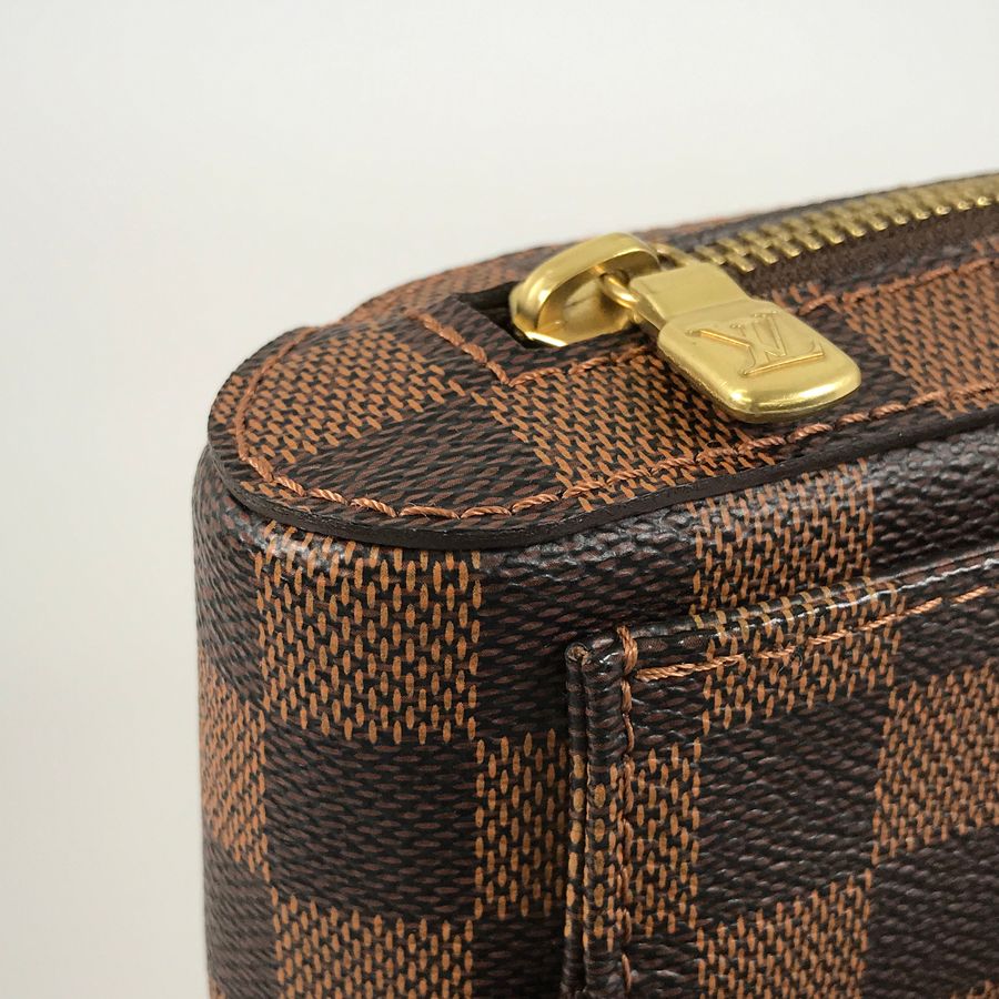 ルイ・ヴィトン LOUIS VUITTON ダミエ ジェロニモス N51994 PVC ボディ