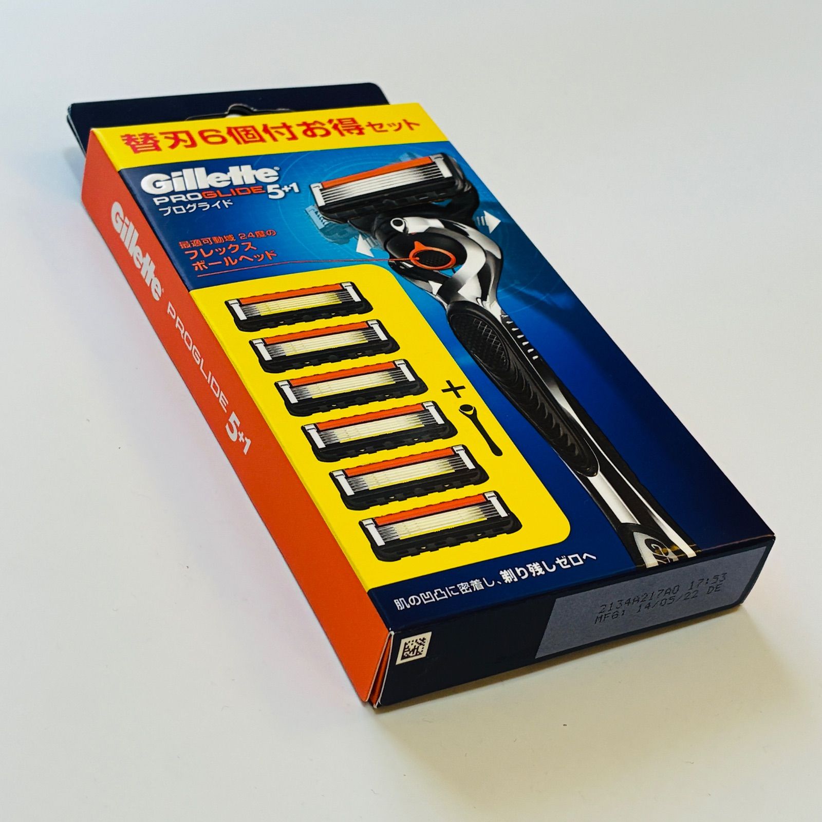ジレット Gillette ProGlide 5+1 替刃6個付 5個 1⑥ ジレット Gillette PROGLIDE 5+1 替刃6個付きセット - メルカリ