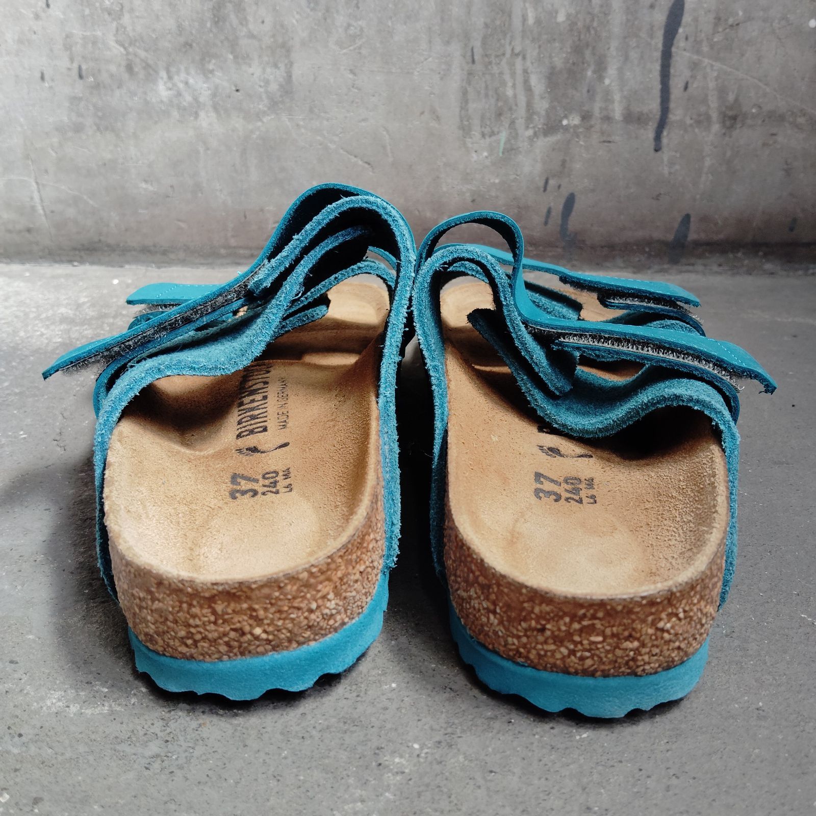 BIRKENSTOCK Uji ディープターコイズ 24cm ビルケンシュトック