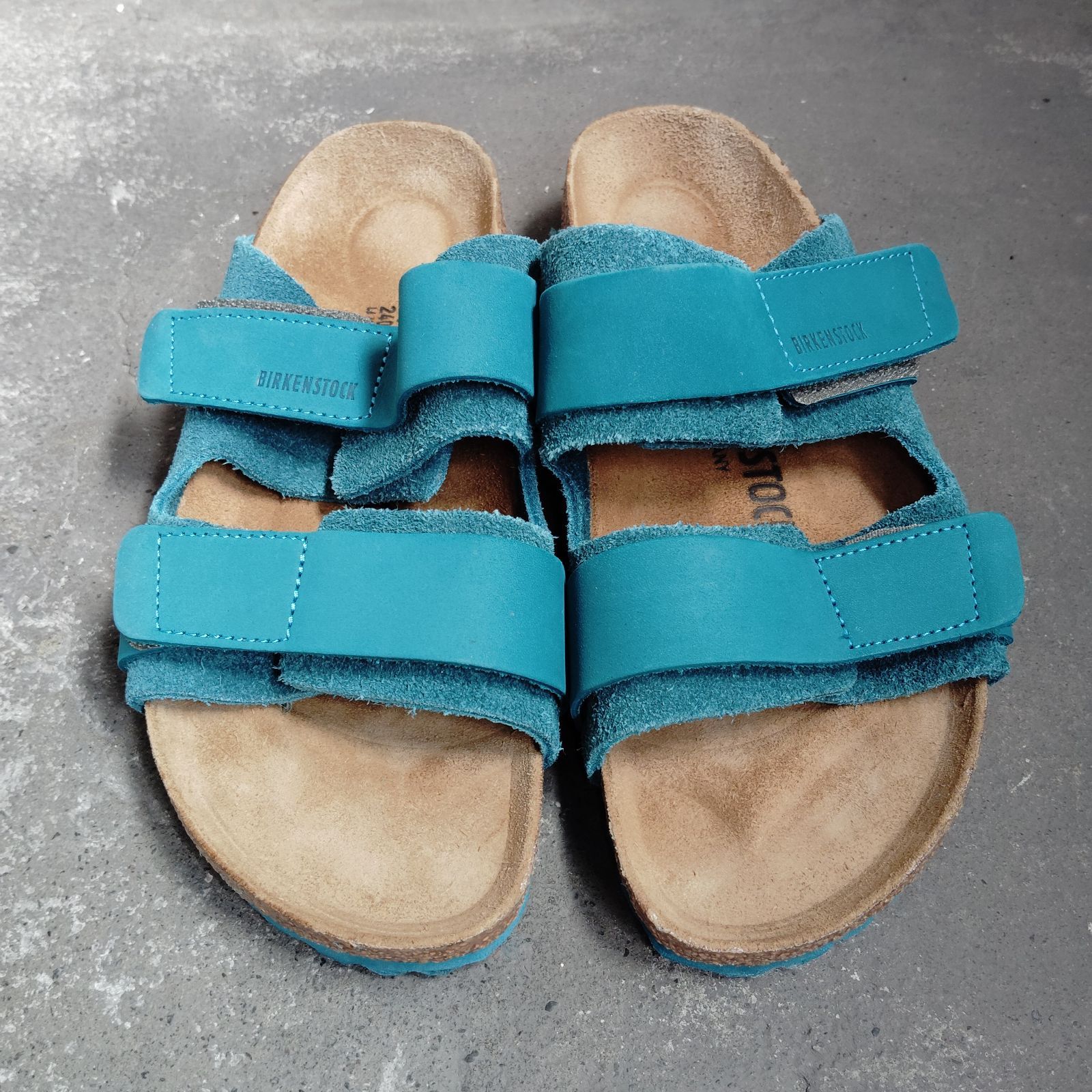 BIRKENSTOCK Uji ディープターコイズ 24cm ビルケンシュトック