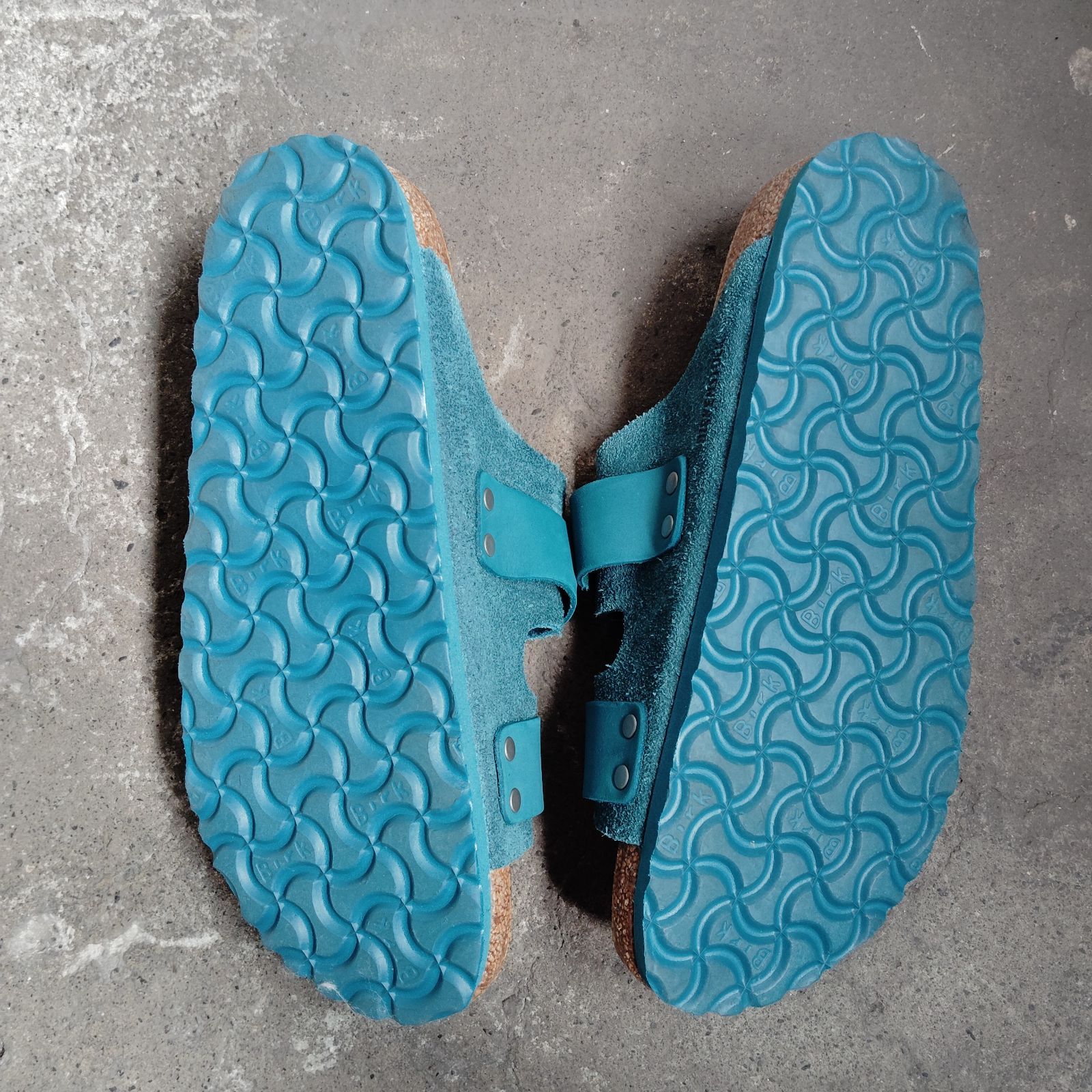 BIRKENSTOCK Uji ディープターコイズ 24cm ビルケンシュトック