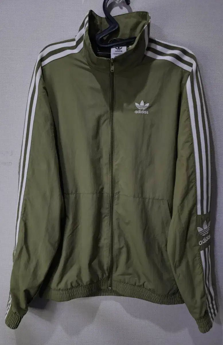 アディダス ロックアップ トップス カーキ トラックジャージ ジャージ ジップアップジャージ 85/XS