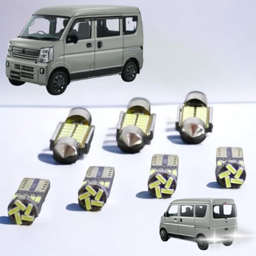 【室内灯+ナンバー灯+バックランプ】エブリィ バン LED 5点セット 型式:DA17V/DA64V 取付工具付き 【簡単交換】 無極性 6000K ゴースト灯防止 室内灯 パーツ カー用品 カスタム 各グレード EV17V02ts 37639a9e