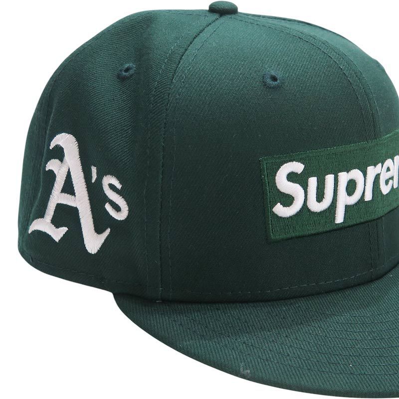 Supreme ダークグリーン ベースボールキャップ SUPREME シュプリーム x MLB x NEW ERA 25AW TEAMS BOX LOGO CAP
