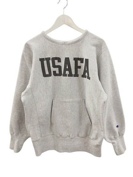 チャンピオン CHAMPION 90s USAFA リバースウィーブ スウェット USA製 M リフレクター ヴィンテージ ミリタリー グレー