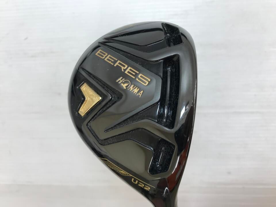 ホンマゴルフ　BERES BLACK　22度　ARMRQ MX BLACK　Rフレックス　ユーティリティ　中古　ゴルフドゥ！多摩ニュータウン店【最短即日発送】