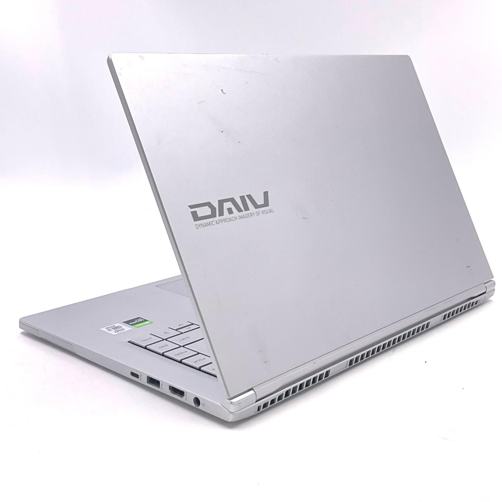 【全額返金保証】【最速発送】マウスコンピューター DAIV 5P 20085P-CML i7-10750H 2.6GHz 32GB SSD 1TB 動作確認済