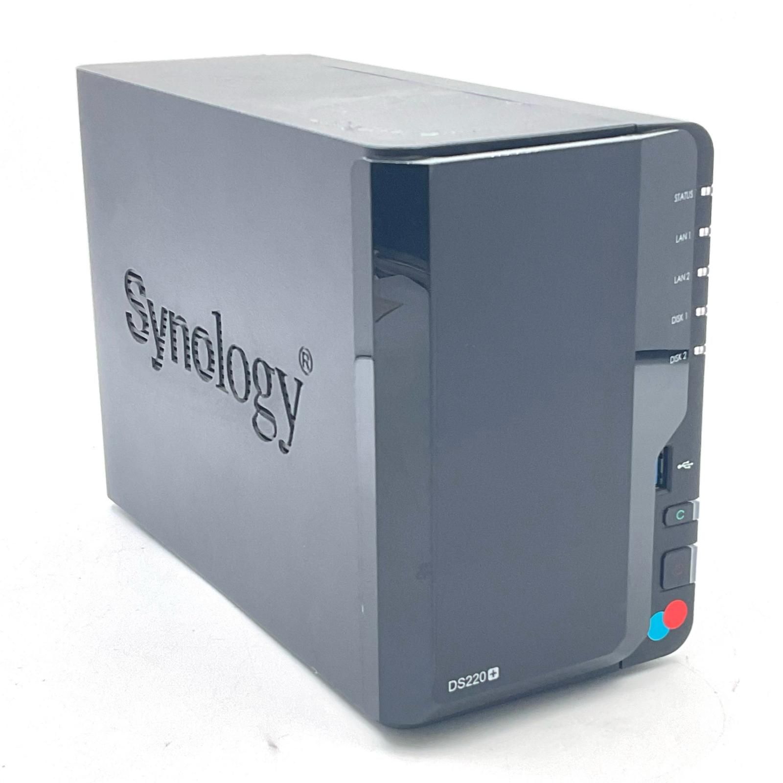 【全額返金保証】【最速発送】SYNOLOGY NAS DS220+ HDD 4TB 動作確認済 26,677円