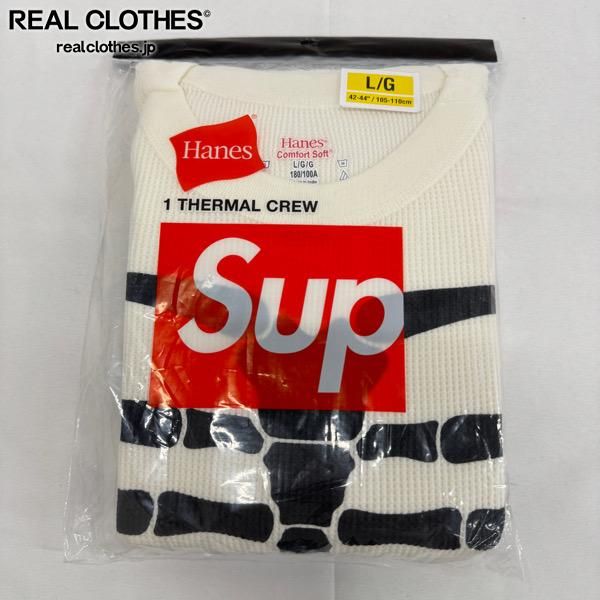 【未使用】Supreme/シュプリーム【25AW】Hanes Bones Thermal Crew (1 Pack)/ボーンズ サーマル クルー/L 7,350円