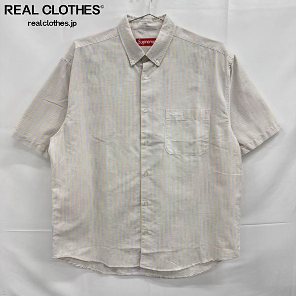 Supreme/シュプリーム【25SS】Loose Fit Oxford S/S Shirt/ルーズ フィット オックスフォード 半袖シャツ/ライトタン/M
