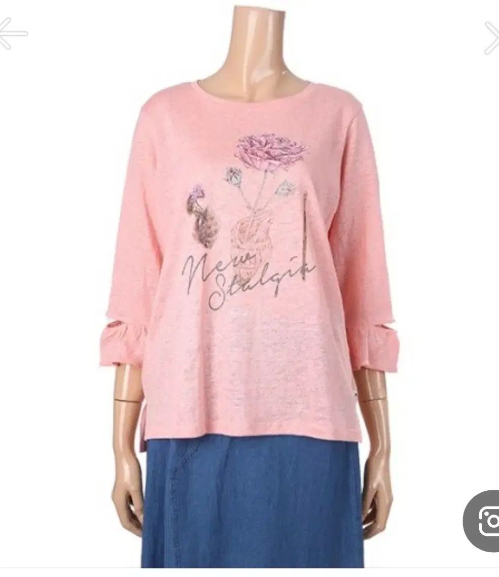 未使用 M フリル7分 Tシャツ Thursday Island