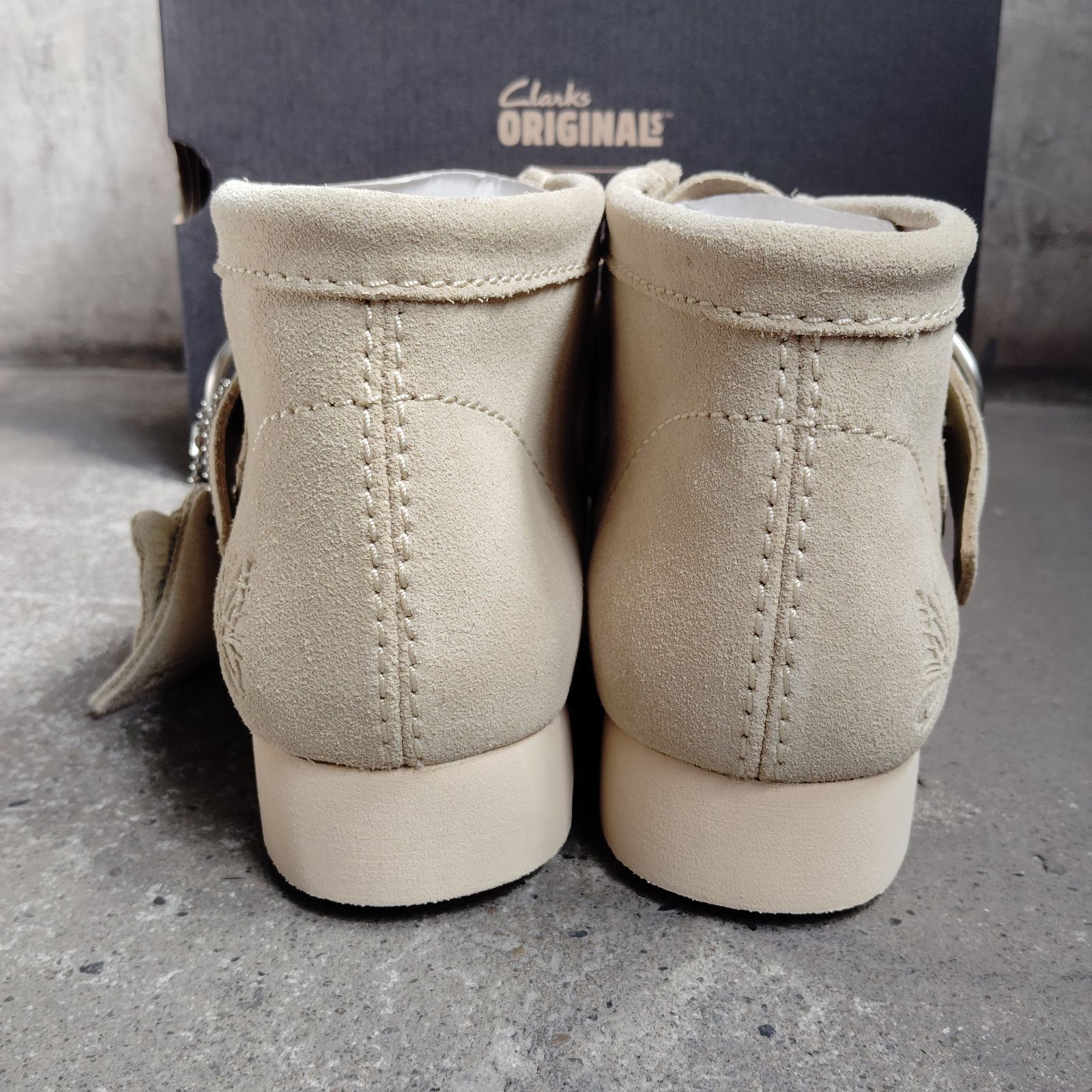 Clarks × Needles Walla Strap Bt Maple Suede UK7.5 クラークス