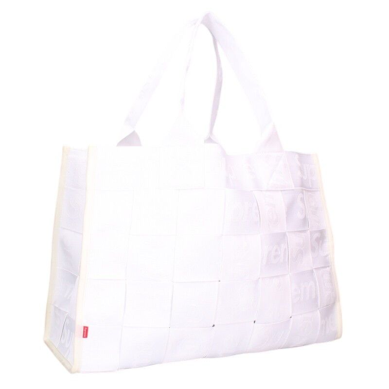 シュプリーム 23SS Woven Large Tote ウーブンラージトートバッグ