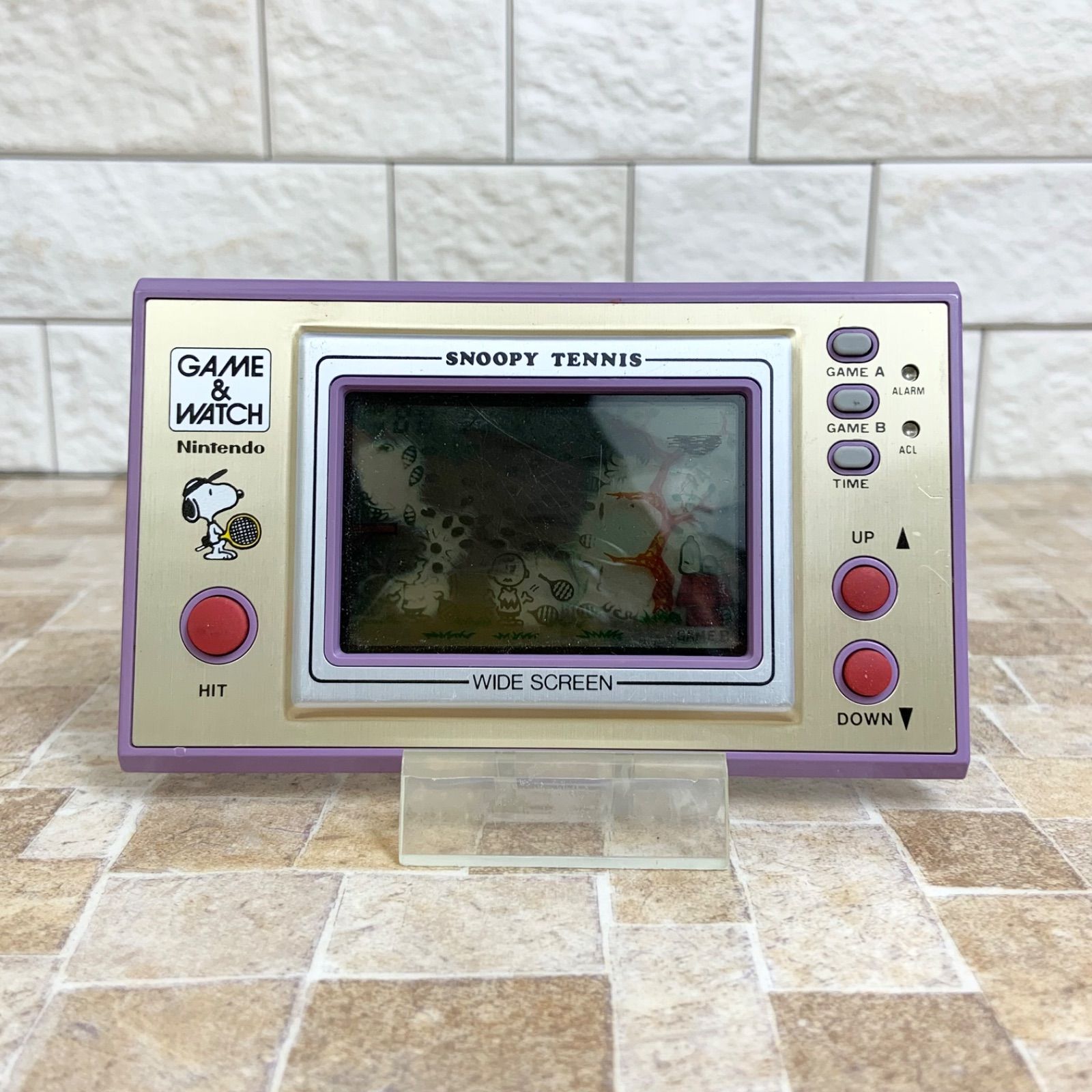 レア・希少】GAME & WATCH スヌーピー テニス SNOOPY TENNIS SP-30