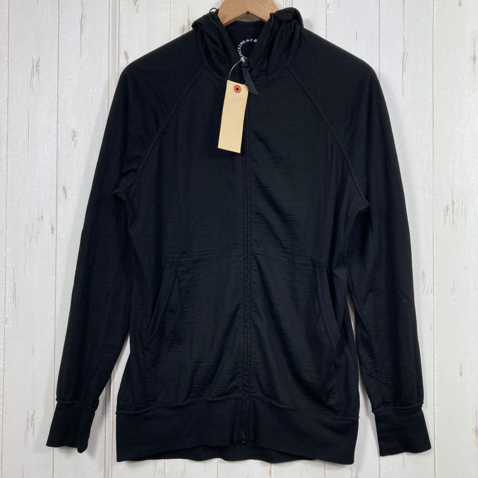 ✉️Unisex M ブラック系 Yamatomichi ( 山と道 ) メリノ フルジップ