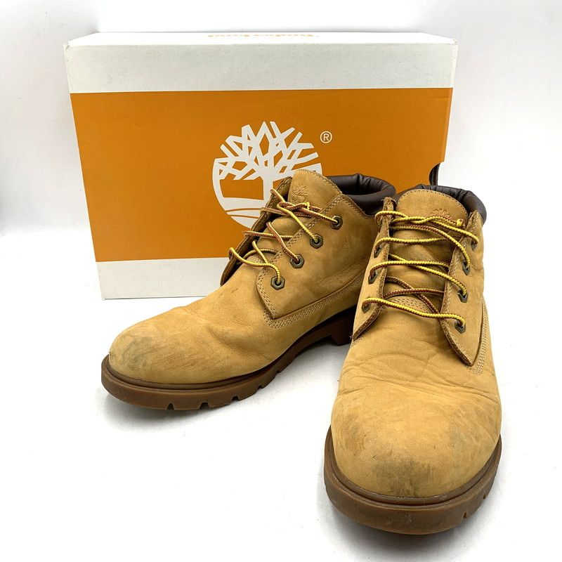 【中古品】 TIMBERLAND ティンバーランド A2QRG BASIC CHUKKA WP ベーシック チャッカ ウォータープルーフ ブーツ 靴 【164-260530-kh-20-izu】