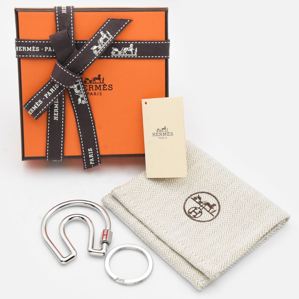 HERMES エルメス 馬蹄 ホースシュー キーリング キーホルダー チャーム