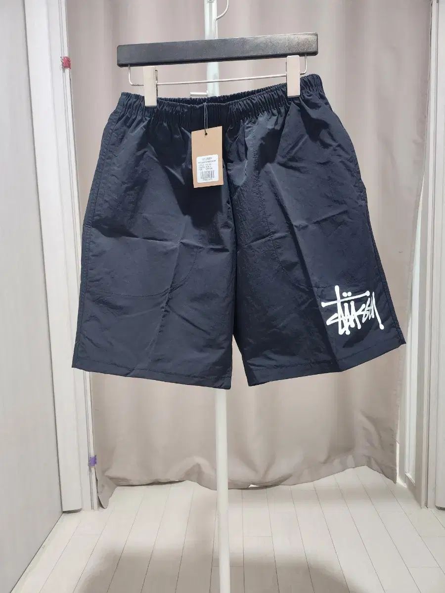 STUSSY ステューシー ハーフパンツ ブラック(S M L サイズ タグ) 新品