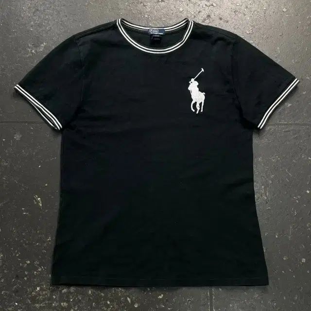 95 ポロラルフローレン ビックポニー リンガーTシャツ 半袖T