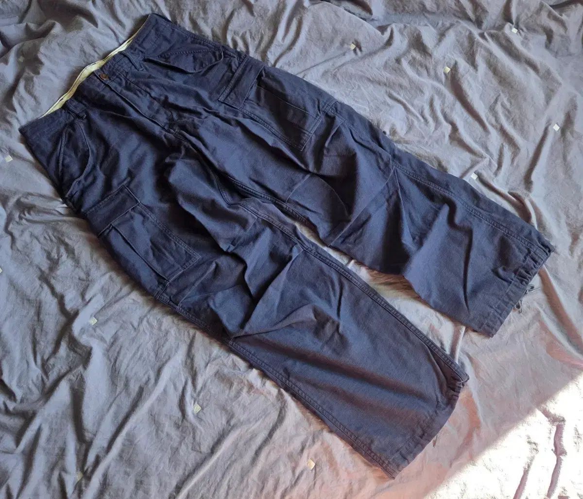 カーキフィールドパンツ ネイビー M 32 34