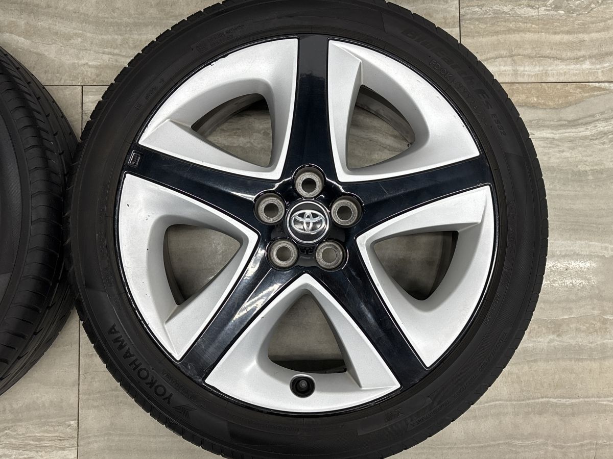 交換用に】トヨタ 50 プリウス 純正 17in 7J +50 PCD100 ヨコハマ