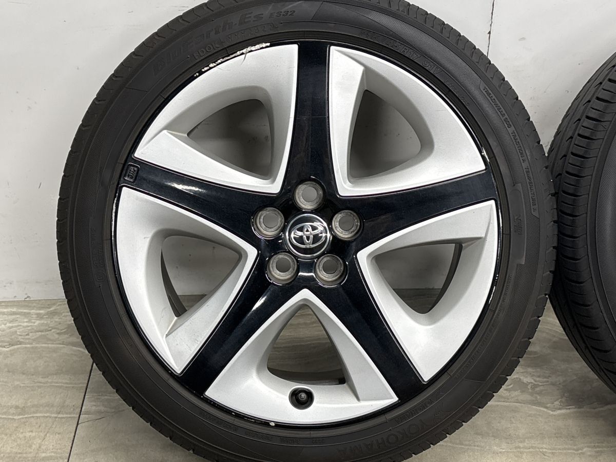 交換用に】トヨタ 50 プリウス 純正 17in 7J +50 PCD100 ヨコハマ