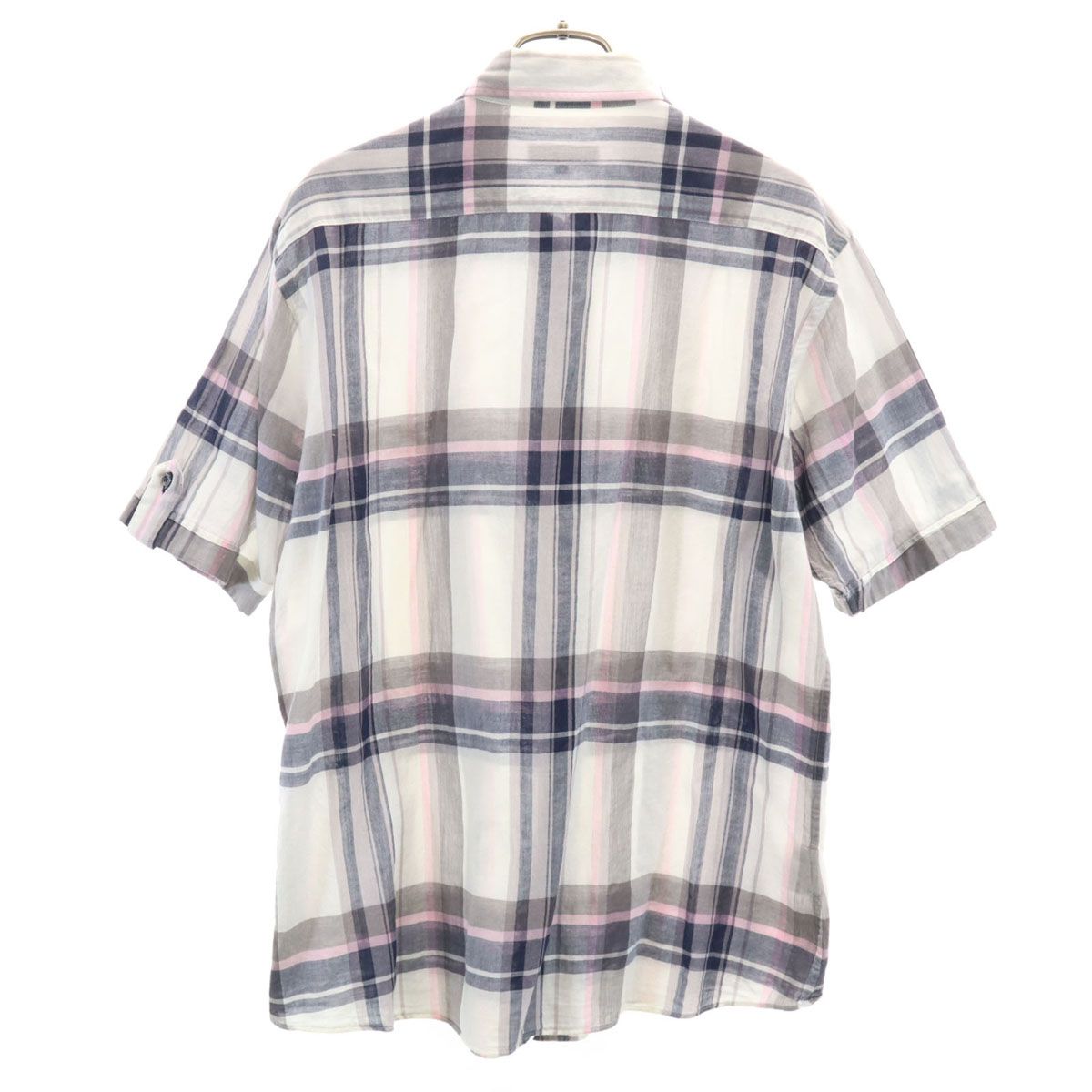 BURBERRY BLACK LABEL バーバリーブラックレーベル チェック柄 半袖