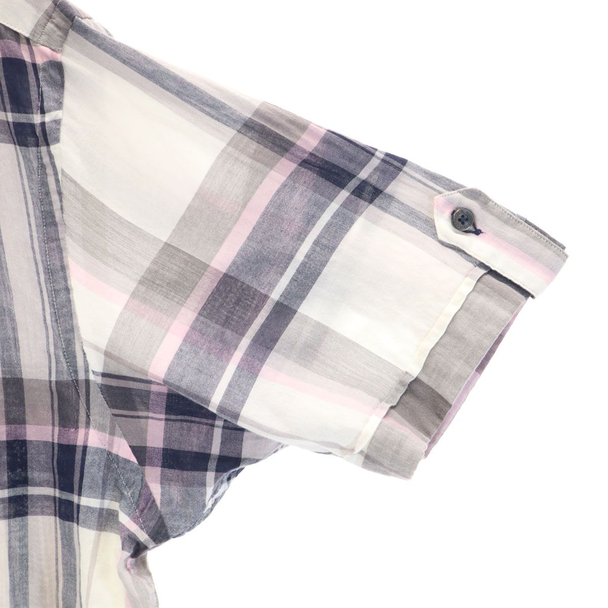BURBERRY BLACK LABEL バーバリーブラックレーベル チェック柄 半袖 