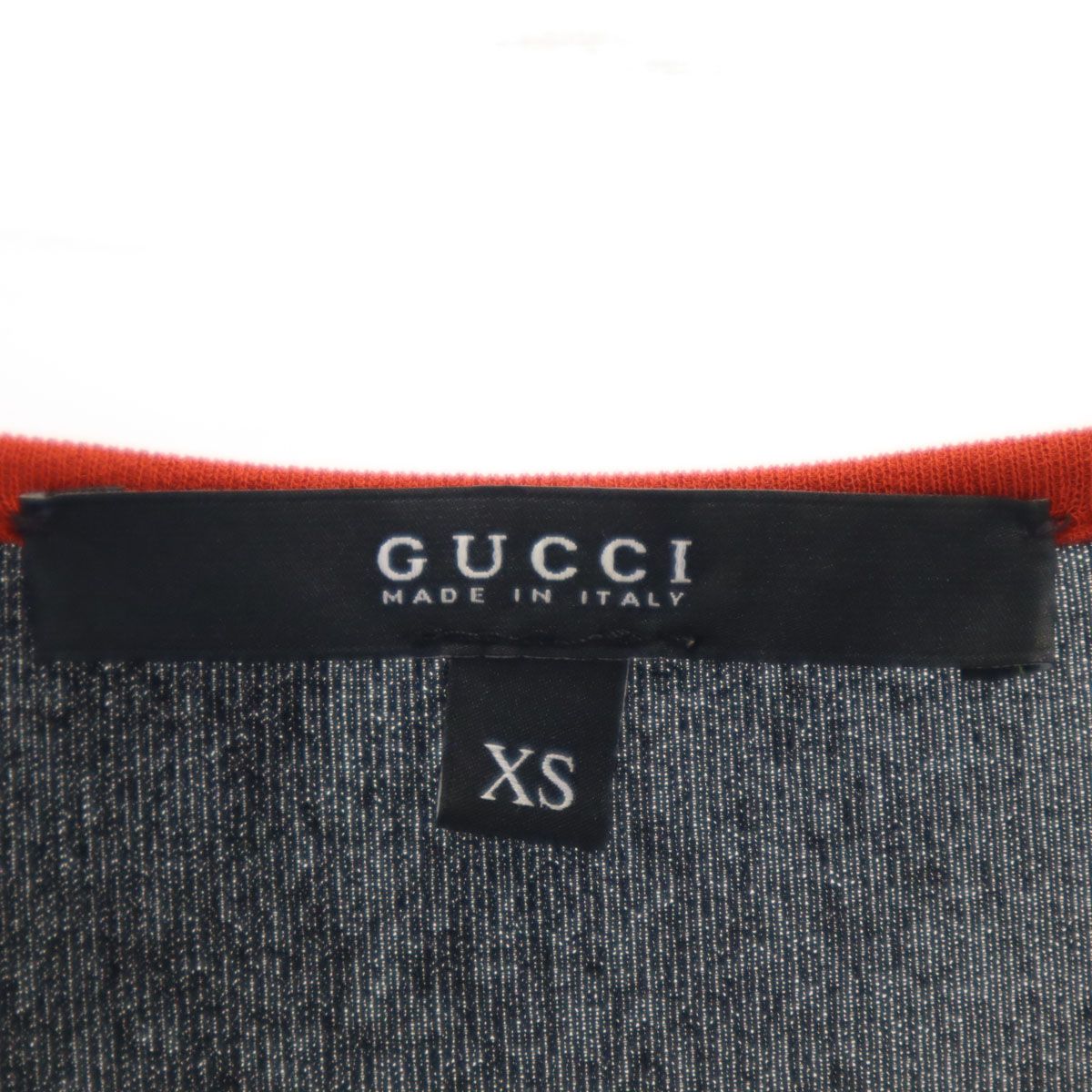 GUCCI グッチ イタリア製 ノースリーブ ミニワンピース XS ブラック