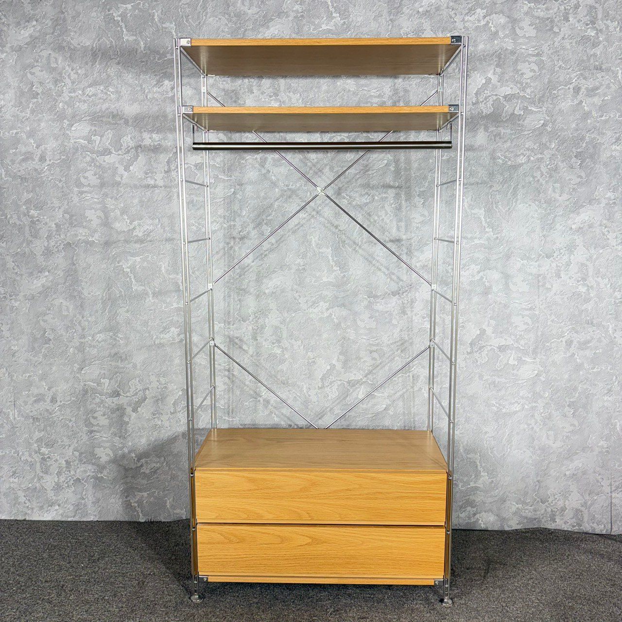 MUJI 無印良品 ステンレス ユニットシェルフ 収納 - メルカリ